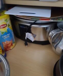 Crock-Pot 6 Quart Programmable Slow Cooker and Food Warmer Works with Alexa, Stainless Steel (2139005) Programmable Stainless Steel 44 A1Qu0mg54yL