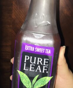 Pure Leaf Iced Real Brewed Black Tea, Extra Sweet, 18.5 Fl Oz (Pack of 12) 18.5 Fl Oz Bottles (Pack of 12) 18 A1QxdDUKoL