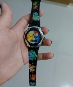 Accutime Kids Pokemon Digital LCD Quartz Watch for Boys, Girls, and Adults All Ages Ash Pikachu 21 A1RgK2KN4GL