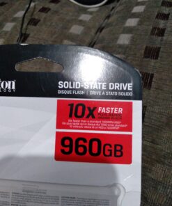 Kingston 960GB A400 SATA3 2.5" Internal SSD SA400S37/960G - HDD Replacement for Increase Performance 960 GB 35 A1Se5KoGUlL