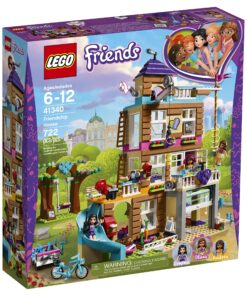 LEGO Friends Friendship House 41340 Kids Building Set with Mini-Doll Figures, Popular Girl Toys for Christmas and Valentines Gifts (722 Pieces) (Discontinued by Manufacturer) 19 A1T5JeibL