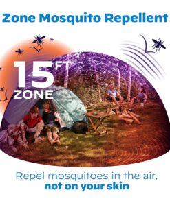 Alternative view of Thermacell Mosquito Portable Repeller; Includes 12-Hour Refill; 15 Foot Zone of Protection; Highly Effective Mosquito Repellent; Bug Spray Alternative; Scent Free Olive Green Mr300