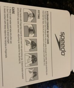 Speedo Swim Cap Silicone Speedo Black 44 A1TR6nzjyWL