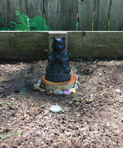 Pacific Trading Cat Buddha Meditating Statue Eastern Enlightenment Masterpiece 16 A1TZD5F7CYL