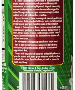 Alternative view of Native Forest Organic Unsweetened Coconut Milk – Canned Coconut Milk, Dairy Replacement, Non-GMO Project Verified, USDA Organic – Classic, 13.5 Fl Oz (Pack of 12)