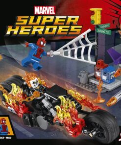 Alternative view of LEGO Marvel Super Heroes Spider-Man: Ghost Rider Team-up 76058 Spiderman Toy