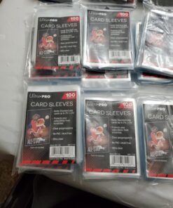 10 (Ten) Pack Lot of 100 Soft Sleeves / Penny Sleeve for Baseball Cards & Other Sports Cards (Packaging May Vary) 1 Pack 30 A1UWr8AWHL