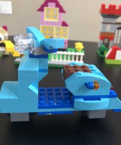 LEGO Classic Large Creative Brick Box 10698 Building Toy Set for Back to School, Toy Storage Solution for Classrooms, Interactive Building Toy for Kids, Boys, and Girls Standard 52 A1Umpx66FmL