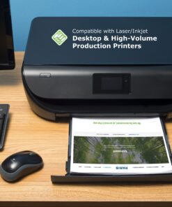 Printworks 100 Percent Recycled Multipurpose Paper, 20 Pound, 92 Bright, 8.5 x 11 Inches, 400 sheets (00018), White 1 Ream: 400 Sheets 9 A1Uo8nRHOFL 1