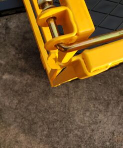 Gorilla Carts Heavy-Duty Steel Utility Cart with Removable Sides and 13" Tires, 1200-lbs. Capacity, Yellow 35 A1VajuYlB1L