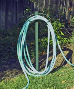 Yard Butler Hanger for Tidy No Kink Garden Storage – HC-2 Yard Butler Heavy Duty Metal Free Standing In-Ground Outdoor Hose Hang, green 9 A1VbWs8aXgL