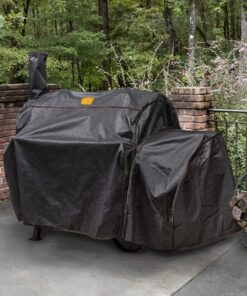 Alternative view of Oklahoma Joe’s Highland Offset Smoker Cover, Black