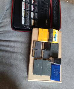 Smatree Carrying Case for New Nintendo 3DS XL/New 2DS XL, Hard Protective Shell Travel Case for Nintendo New 3DS/Nintendo New 3DS XL-Super NES Edition- Black/Red Black Red 85 A1W0o2JOZsL