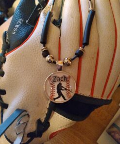 SpotlightJewels Baseball Necklace for Boys - Personalized baseball Gifts for Boys – Baseball Jewelry – Boys Baseball Pendants and Charms - Baseball Stuff and Accessories BASEBALL BATTER 30 A1WGDfnlVNL