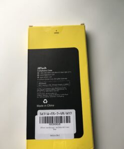 JETech Case for iPhone 8 Plus and iPhone 7 Plus 5.5-Inch, Non-Yellowing Shockproof Phone Bumper Cover, Anti-Scratch Clear Back (Clear) 49 A1X80iMqdsL