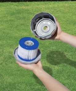 Bestway Lay-Z-Spa Filter Cartridge Size VI, 58323, 1 x Twin Pack (2 Filters) 15 A1XE7eFAKJL