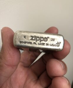 Zippo American Flag Lighters High Polish Chrome Space Design 52 A1XMMBGdUxL