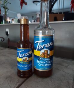 Torani Brown Sugar Cinnamon Syrup Sugar Free 25.4 Fl Oz (Pack of 1) 26 A1Xaaz mIZL