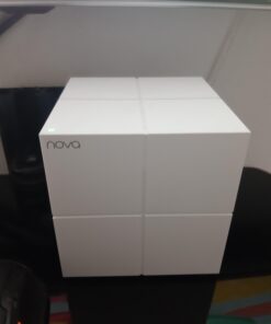 Tenda Nova Mesh WiFi System MW6 - Covers up to 4000 sq.ft - AC1200 Whole Home WiFi Mesh System - Gigabit Dual-Band Mesh Network for 90 Devices - Replaces Wireless Router and WiFi Extender - 2-Pack 2-4 bedrooms + AC1200| MW6-2 Pack 34 A1YQER9lK8L