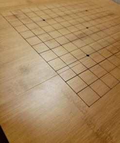 Brybelly Go Set All Natural Bamboo Wood Go Board | Bowls and 361 Bakelite Stones | 2-Player - Classic Chinese Strategy Board Game | Measures 19 x 19in Top Side or 13 x 13in Under Side Beginner's Board 1 47 A1YUTXZf2L 1