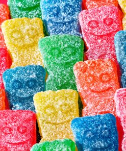 SOUR PATCH KIDS Big Individually Wrapped Soft & Chewy Candy, Christmas Candy Stocking Stuffers, 240 Count Box Mixed-Fruit 37 A1YVaYDcIL