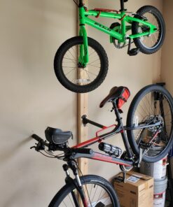 PHUNAYA Bike Hanger Wall Mount Bike Hook Horizontal Foldable Bicycle Holder Garage Bike Storage Bicycle Hoist Heavy Duty Screws (2 pack) Classic 2pack 29 A1YWln0PwFL