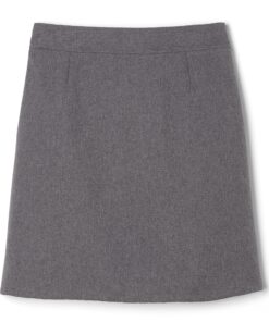Alternative view of French Toast Girls' Adjustable Waist Pleated-Front Two-tab Scooter 10 Heather Gray