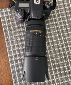 Nikon AF-P NIKKOR 70-300mm f/4.5-5.6E ED VR Fixed Zoom Digital Slr Camera Lens, Black 77 A1YgHshuUkL