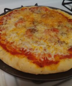 G&S Metal Products Company Nonstick ProBake Non-Stick Pizza Baking Pan, 16 inches, Charcoal 24 A1ZBjsHJe8L