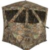 Ameristep Care Taker Kick Out Pop-Up Ground Blind, Premium Hunting Blind Realtree Edge