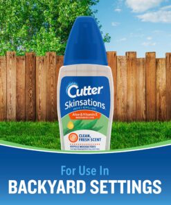 Cutter Skinsations Insect Repellent, Repels Mosquitos, Ticks, Gnats, Fleas, 7% DEET, 2 pack, 6 fl Ounce (Pump Spray) 6 Fl Oz (Pack of 2) 17 A1aIhkDiYPL