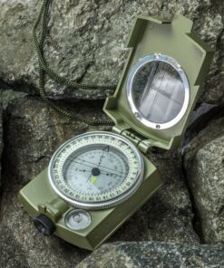 SE Military Lensatic and Prismatic Sighting Survival Emergency Compass with Pouch - CC4580 64 A1aoaNLju7L