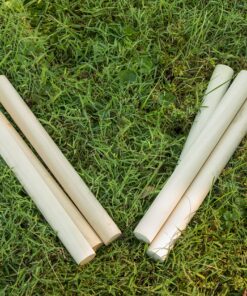 Triumph Premium Kubb Set - Includes 10 Kubb Blocks, 6 Tossing Dowels, 1 King Kubb 4 Corner Pegs 13 A1bLYNQyzoL