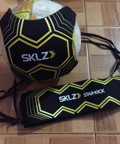 SKLZ Star-Kick Hands-Free Adjustable Solo Soccer Trainer - Fits Ball Sizes 3, 4, and 5 Black 38 A1cCWArw0AL