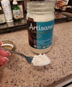Artisana Organics Raw Coconut Butter (2 Pack (14 oz)) | No Sugar Added, Paleo, Keto Snack, Vegan and Non-GMO 14 Ounce (Pack of 2) 23 A1cvxU1ZlL