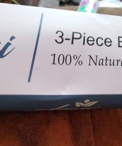 Dry Brushing Body Brush Set with 100% Natural Boar Bristles (Set of 3) | Skin Exfoliating Kit with Long Detachable Back Brush, Contour Body and Face Brushes | Lymphatic Drainage, Cellulite Treatment 36 A1dHQ3zg5L