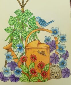 Twilight Garden Coloring Book: Published in Sweden as "Blomstermandala" (Gsp- Trade) Hardcover 66 A1dSymQ3RL