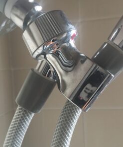 Delta Faucet U3401-PK Adjustable Shower Arm Mount, Chrome, 0.5 27 A1eb7qxz L