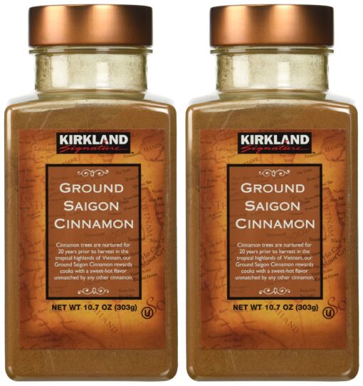 Kirkland Saigon Cinnamon 10.7 Oz Bottles( Pack of 2) - 21.4 Oz Total 10.7 Ounce (Pack of 2)