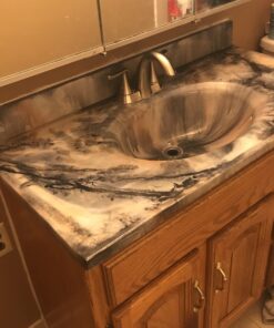 MAS Table Top Pro (1-Gallon Kit) | Crystal Clear Casting for DIY Arts and Crafts Projects | 2-Part Resin and Hardener Epoxy Kit | for Countertops, Wood Tables, Tabletops, Bar Tops, and More 1 Gallon 40 A1euIoXJWjL