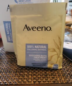 Aveeno Soothing Bath Soak for Eczema, Natural Colloidal Oatmeal, 8 ct. 1.50 Ounce (Pack of 8) 31 A1ezuh4bOL