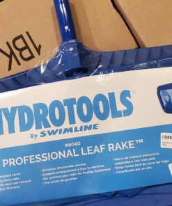 SWIMLINE HYDROTOOLS 8040 Leaf Net For Inground Above Ground Pool Pond | Extra Large Skimmer Net Cleaning Tool & Ultra Fine Deep Mesh Bag | Durable Reinforced Plastic Frame | For Debris Bugs Pickup Heavy Duty (Molded) 27 A1f29ZE3lL 2