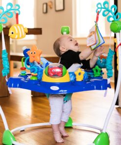 Baby Einstein Neptune's Ocean Discovery Activity Jumper, Ages 6 months +, Max weight 25 lbs., Unisex 34 A1f2sKCGk L