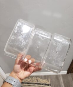 Ice Chilled 5 Compartment Condiment Server Caddy - Serving Tray Container with 5 Removable Dishes with Over 2 Cup Capacity Each and Hinged Lid | 3 Serving Spoons + 3 Tongs Included 40 A1fFVTgqDIL