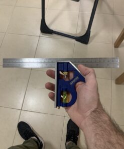 IRWIN Combination Square, Metal-Body, 12", 45-90 Degree Marking, Stainless Steel (1794469) 12-inch Regular Combination Square 34 A1fSSNOhjeL