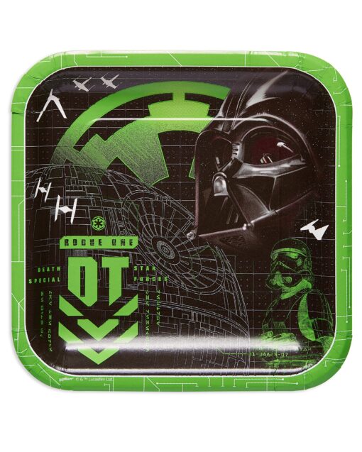 American Greetings Rogue One: A Star Wars Story Paper Dinner Plate, 8-Count