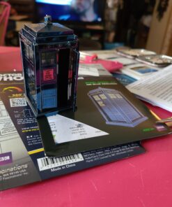 Fascinations Metal Earth Doctor Who Tardis 3D Laser Cut Model - Blue 35 A1fm1RcUTPL