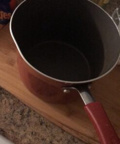 Rachael Ray Cucina Nonstick Cookware Pots and Pans Set, 12 Piece, Cranberry Red Cookware Set 55 A1gSQ9ZulSL