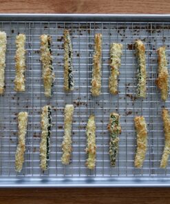 USA Pan Half Sheet Bakeable Cooling Rack, Steel Nonstick Wire Half Sheet Cooling Rack 15 A1gW9wVJWSL