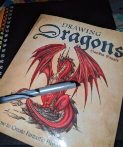 Drawing Dragons: Learn How to Create Fantastic Fire-Breathing Dragons (How to Draw Books) Paperback 26 A1gcYs81GrL